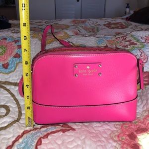 Kate Spade pink crossbody handbag